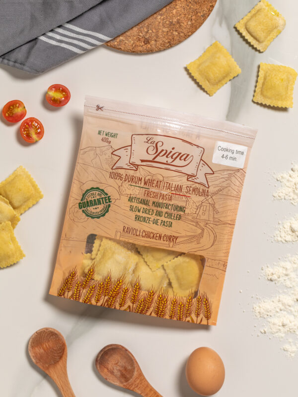 La Spiga Ravioli Chicken Curry